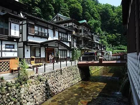 銀山温泉(紅葉)