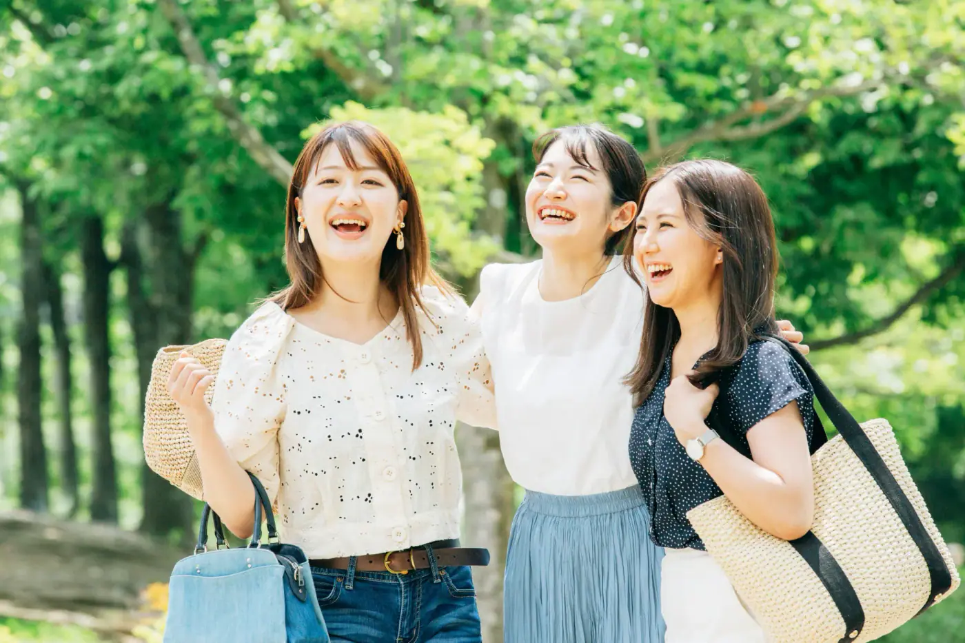 友達とわいわい